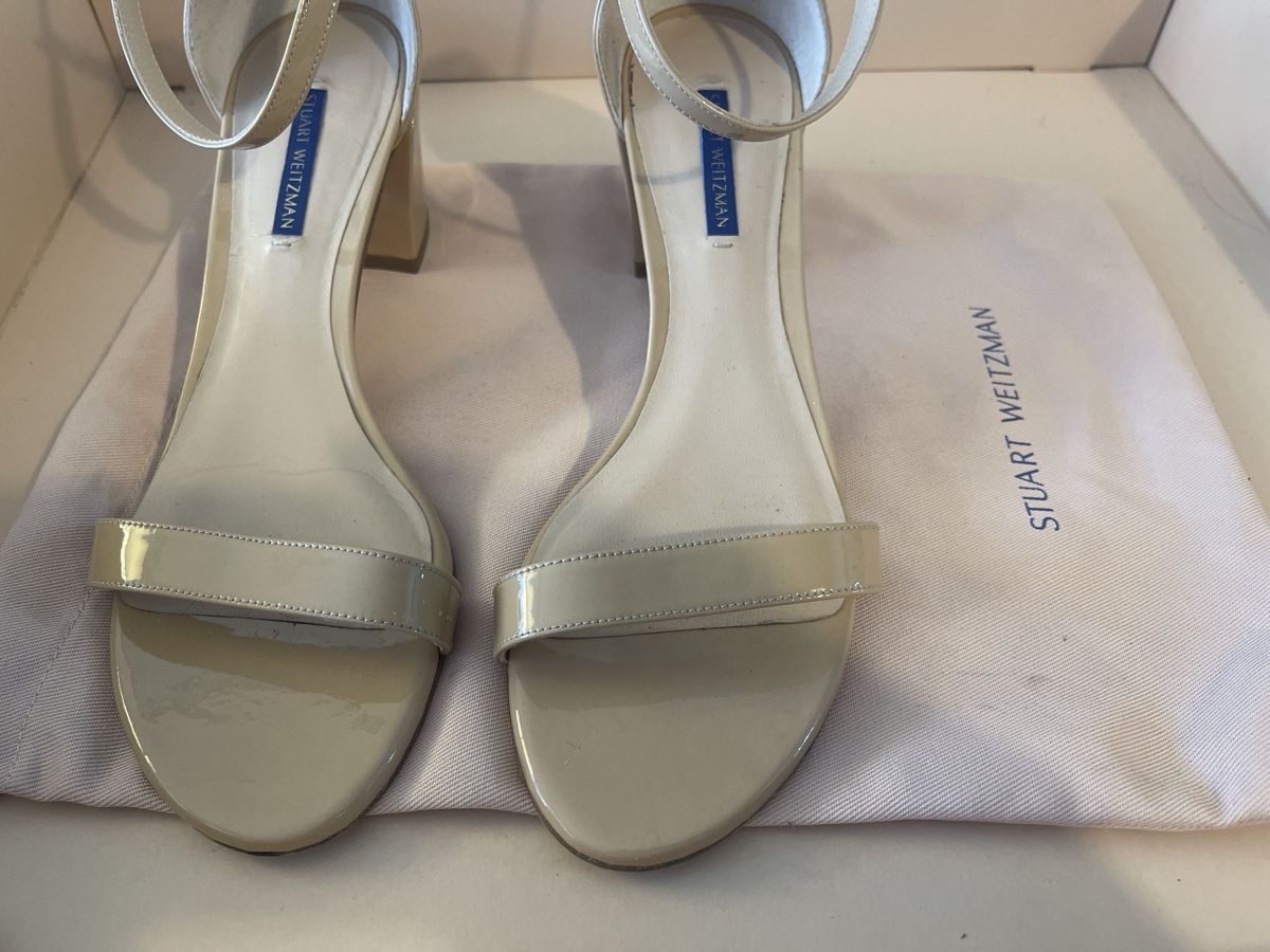 Stuart Weitzman Scarpe da donna: Sandales Stuart Weitzman - 40 - Nude – Usato da GENEVE venduto da Myrtille8