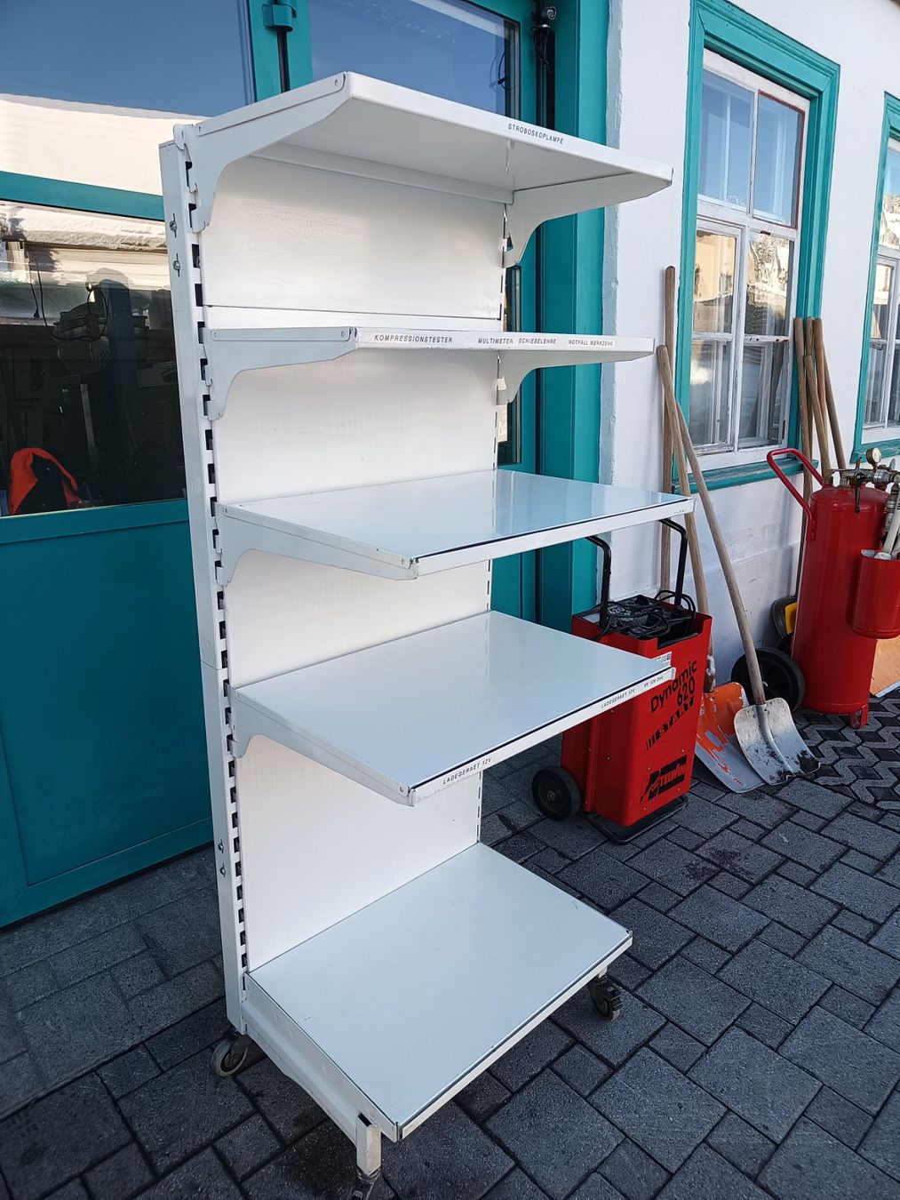 Scaffali: Rollregal / Regal auf Rollen – Usato da Oberegg venduto da A-Z.Handel.Loehrer 1