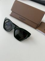 Sonnenbrille Burberry Damen grün mit Etui wie neu