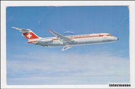 Swissair DC 9-32 Flugzeug // Swissair