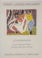 Ernst Ludwig Kirchner: Lithographien: Verz. der Steine(2007)