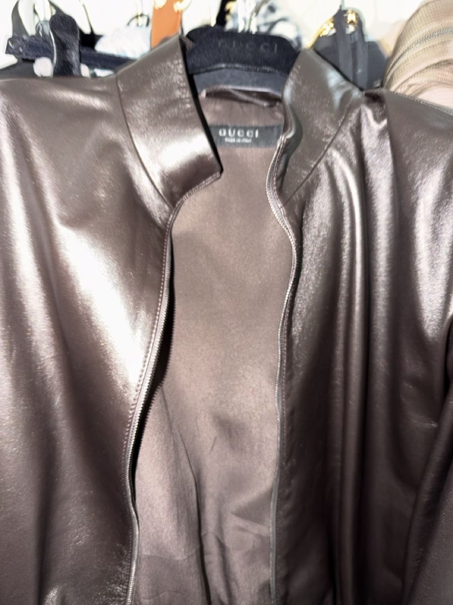 Gucci Vestes: Gucci leather Jecker  – Neuf (Voir description) à Genève par val_rp9x 1