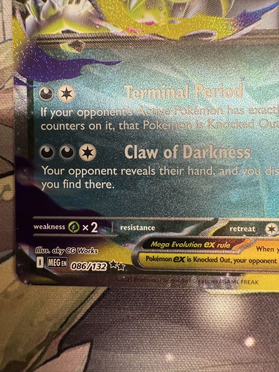 Pokémon Sammelbilder & Trading cards: 086/132 mega Absol ex Pokemon EN MINT neu – Neu (gemäss Beschreibung) aus Niederweningen von rimicanardo 1