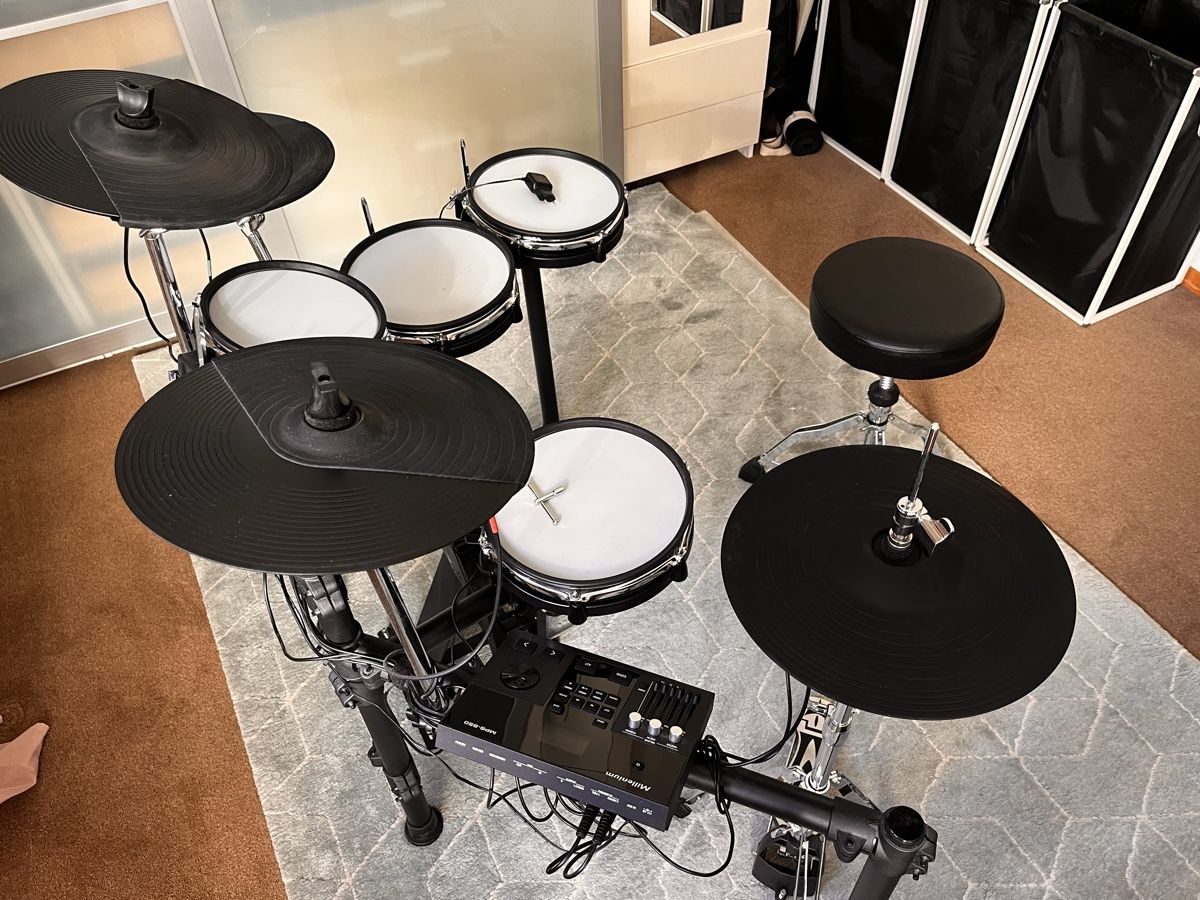 Thomann Strumenti musicali: Millenium MPS-850 E-Drum-Set, top Zustand – Usato da Kilchberg ZH venduto da sdrews77 1