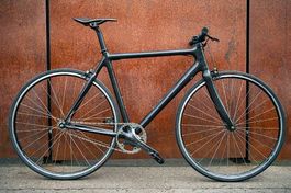 Ultraleichtes Full-Carbon Singlespeed Bike  5,3 kg