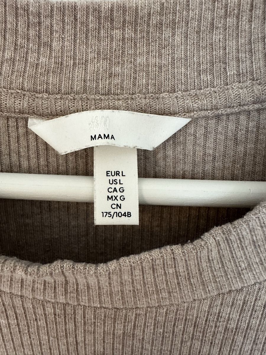 H&M Pullover & Sweatshirts: H&M Mama Pullover Langarm Rippen Grösse L – Gebraucht aus Zürich von RickyNicky 3
