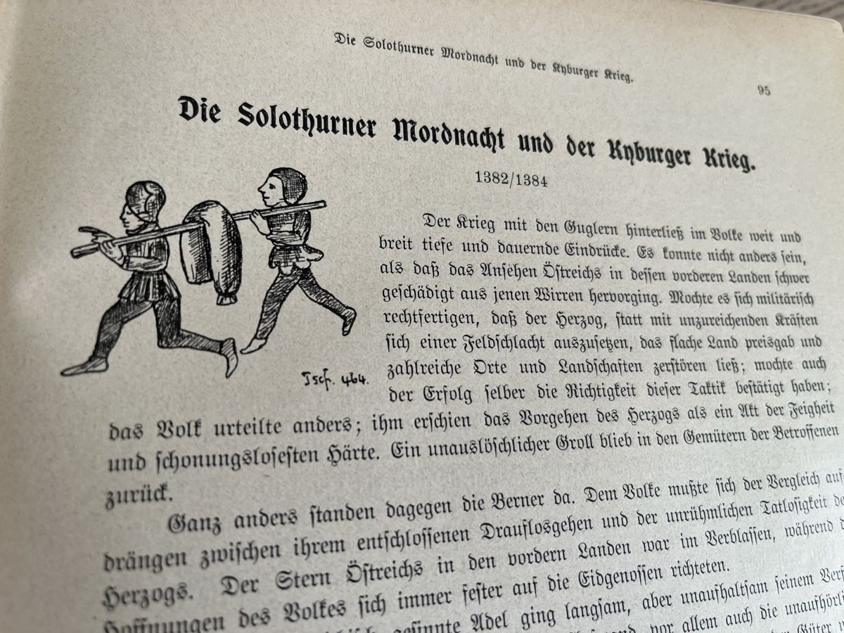 Libri: Die Kriegstaten der Schweizer - 2 Bände 1904 – Usato da Romanshorn venduto da Apfelschuss 2