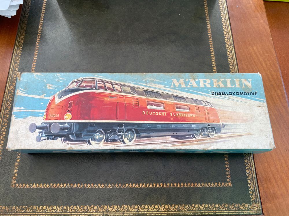 MÄRKLIN 3021 diesel type BB, V 200056 très bel état en boîte - Lot 1181