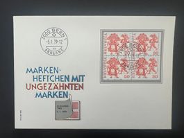 CH Ersttag -  Markenheft ungezähnt 1979  (G2463)