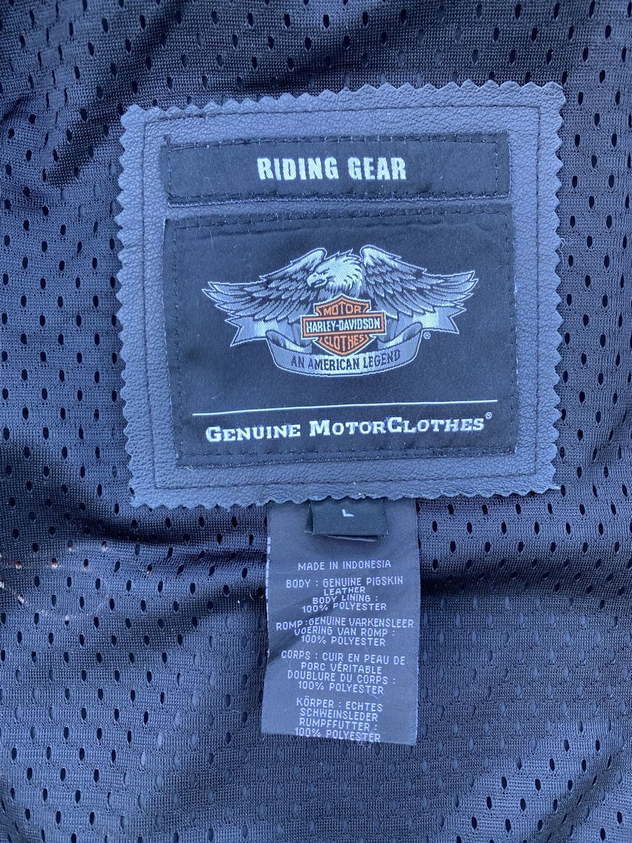 Harley-Davidson Jacken: HARLEY-DAVIDSON Lederjacke – Gebraucht aus Eiken von Carcharias 2