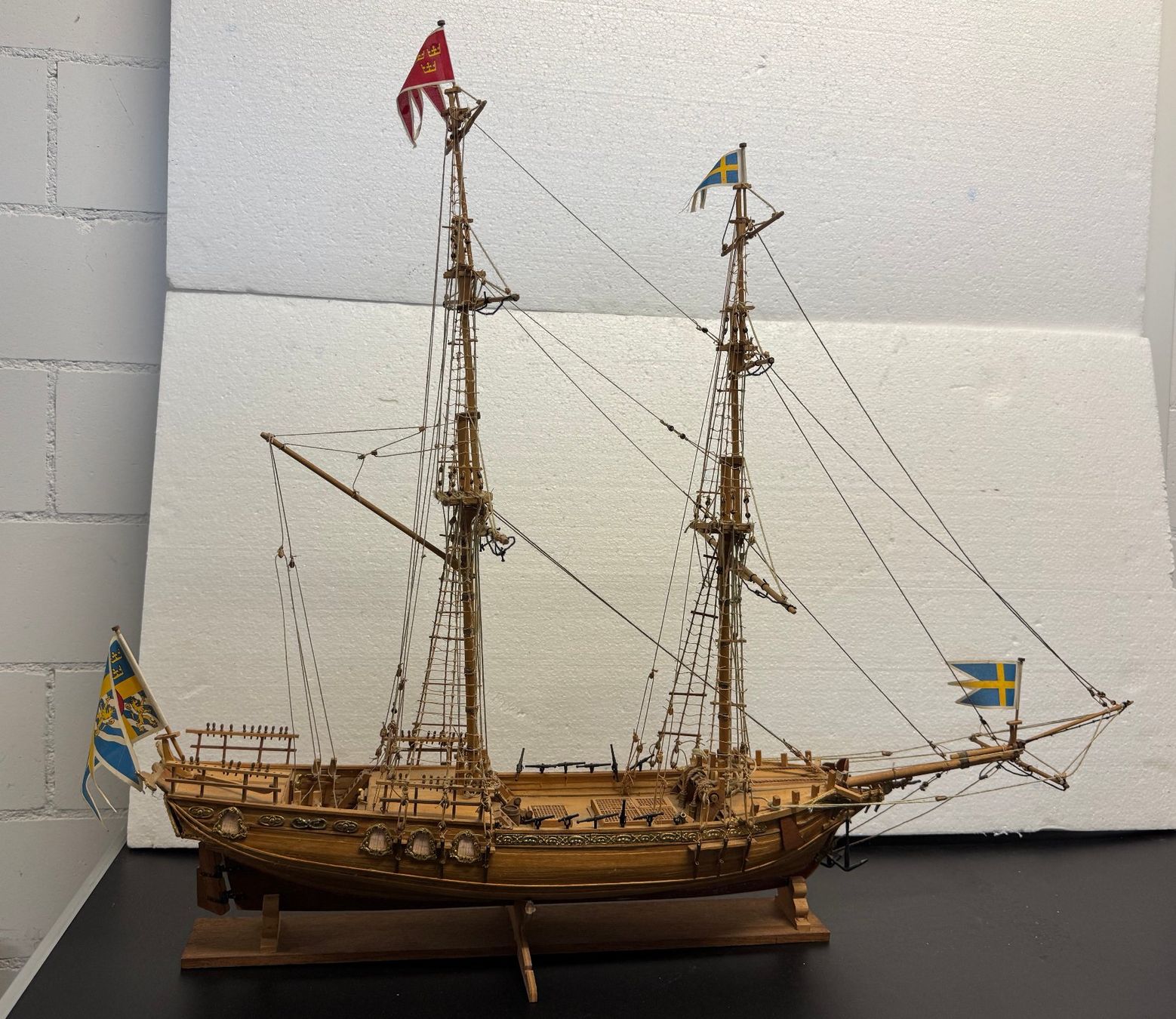Kit di modellismo & Modellini statici: Schiff Modell zum Aufstellen – Usato da Eggenwil venduto da MarKae