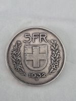 5 Franken Silbermünze 1932