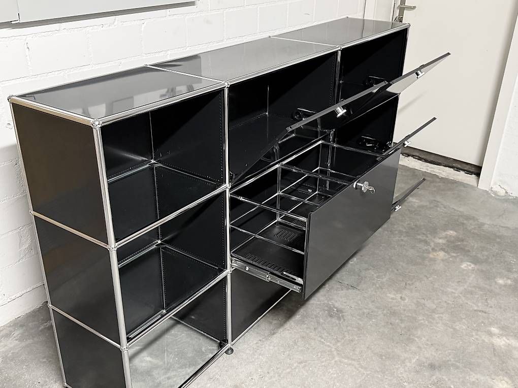 USM Scaffali: USM Haller Sideboard Schwarz in Top Preis – Usato da Dietikon venduto da Kumar_Occasionen 8