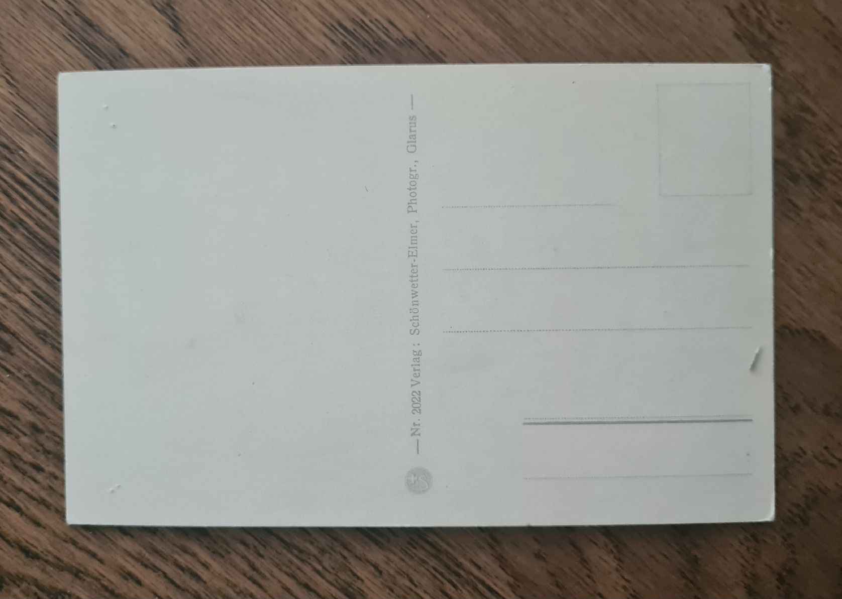 Cartoline postali: Braunwald Kirchli mit Ortstock – Usato da Ebikon venduto da Donar50 1