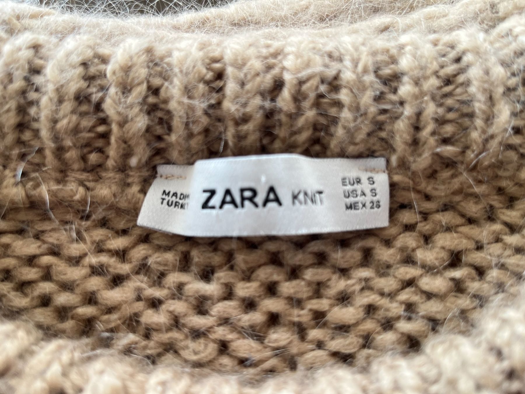 Zara Maglioni & Felpe: Pull noisette ZARA S – Usato da Seiry venduto da van_n79x 7