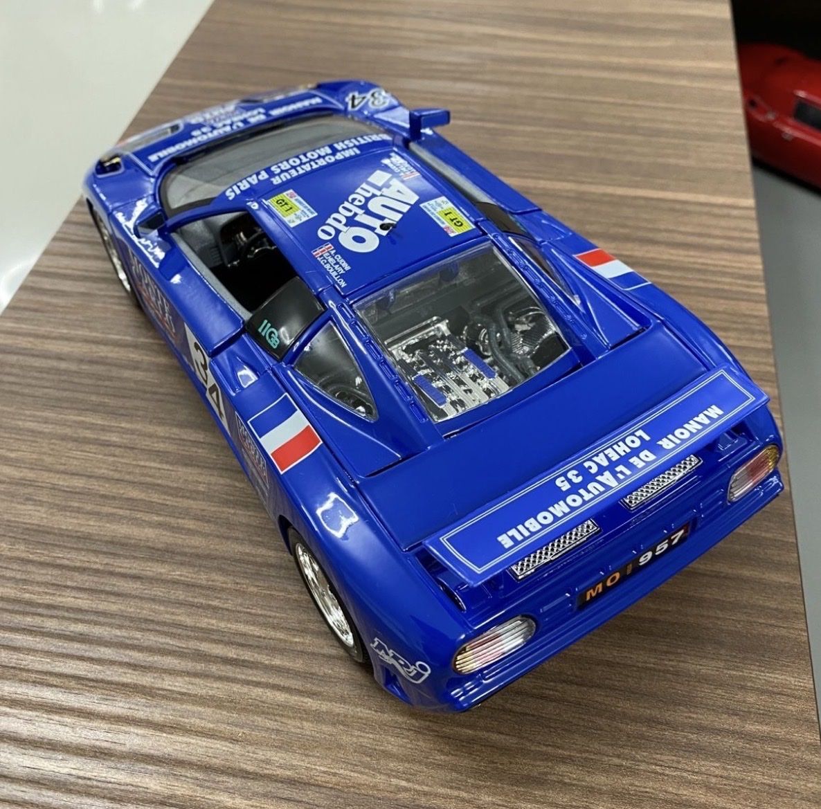 Bugatti Modellini d'auto: Bugatti Modellauto Monte Carlo BBS blau 1:18 – Usato da Spreitenbach venduto da dhy_qtm8 3