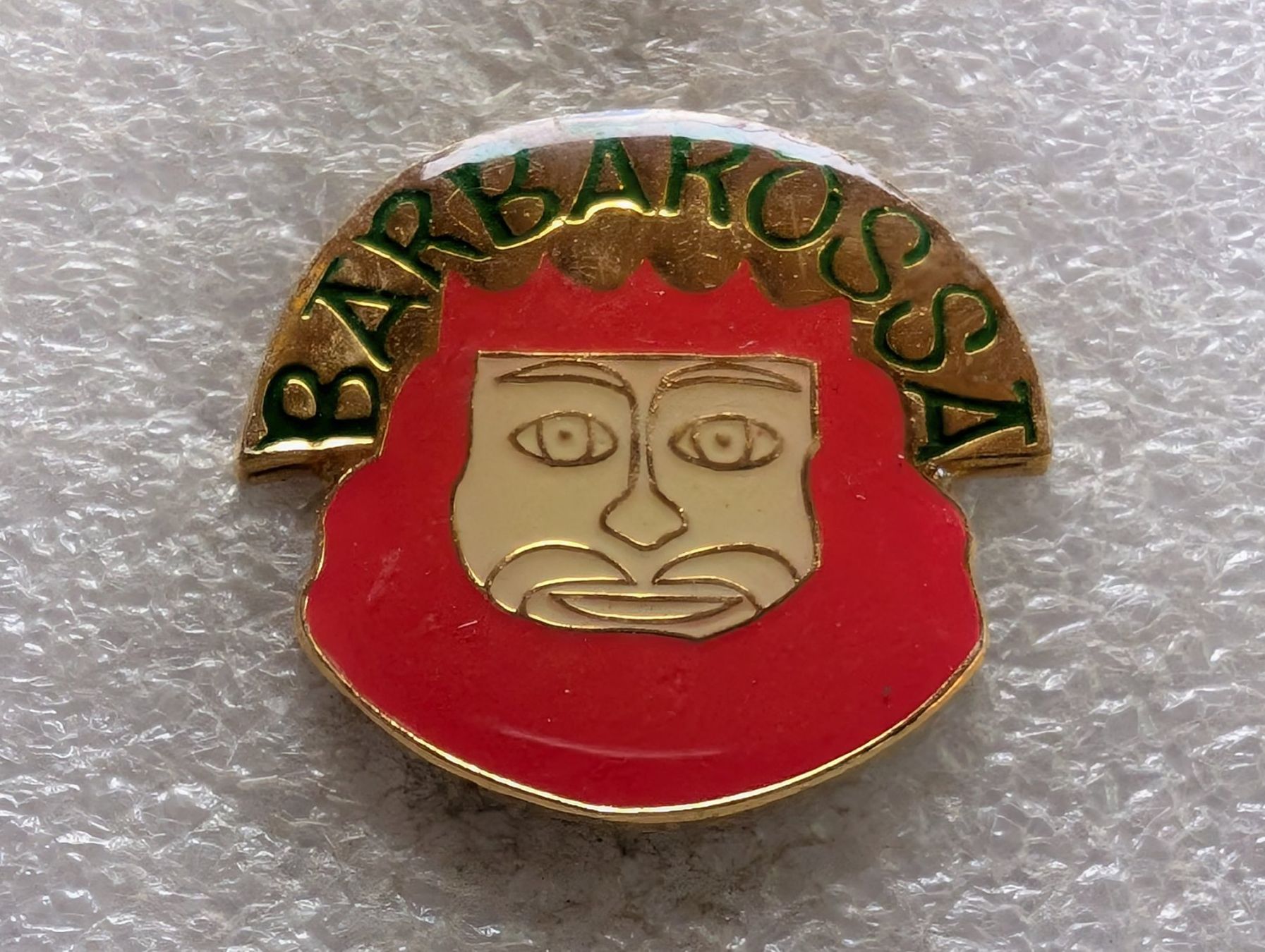 Plaketten & Abzeichen: Ansteckpin 221: Barbarossa – Gebraucht aus Oppligen von Pin-Fall-Shop