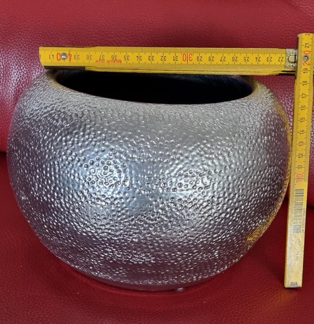 Vasi & Recipienti: vase gris argente  L 25 x H 18cm – Usato da Tolochenaz venduto da nieeva