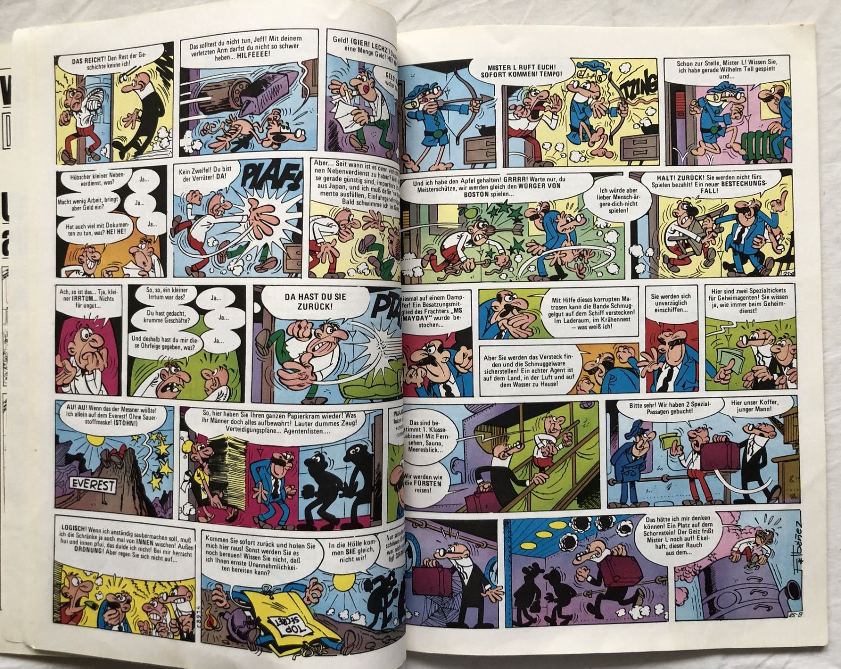 Fumetti: CLEVER & SMART - Nr.36 - 2.Auflage – Usato da Schaffhausen venduto da durruti 3