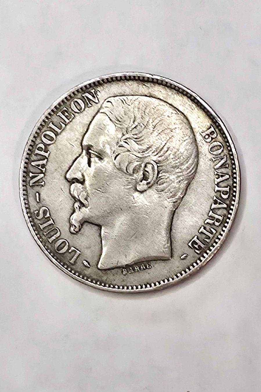Alle Münzen: Napoleon-Münze 5 Francs 1852 – Gebraucht aus Filzbach von Cschufi 1