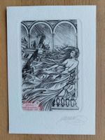 Exlibris Elita Viliama - Original Radierung signiert