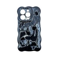 Blaue Chrom Apple iPhone Hülle, gratis Versand