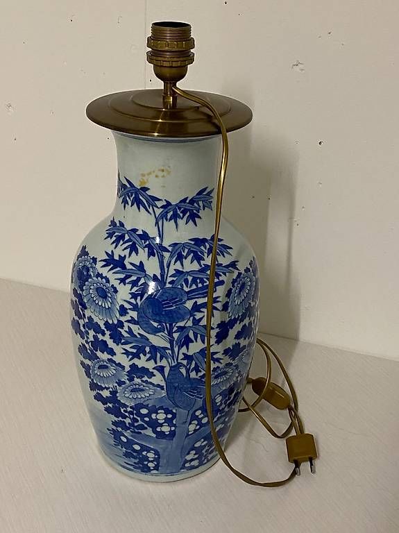 Lampade: Lampe à poser motifs chinois – Usato da St-Blaise venduto da NSUTT1953