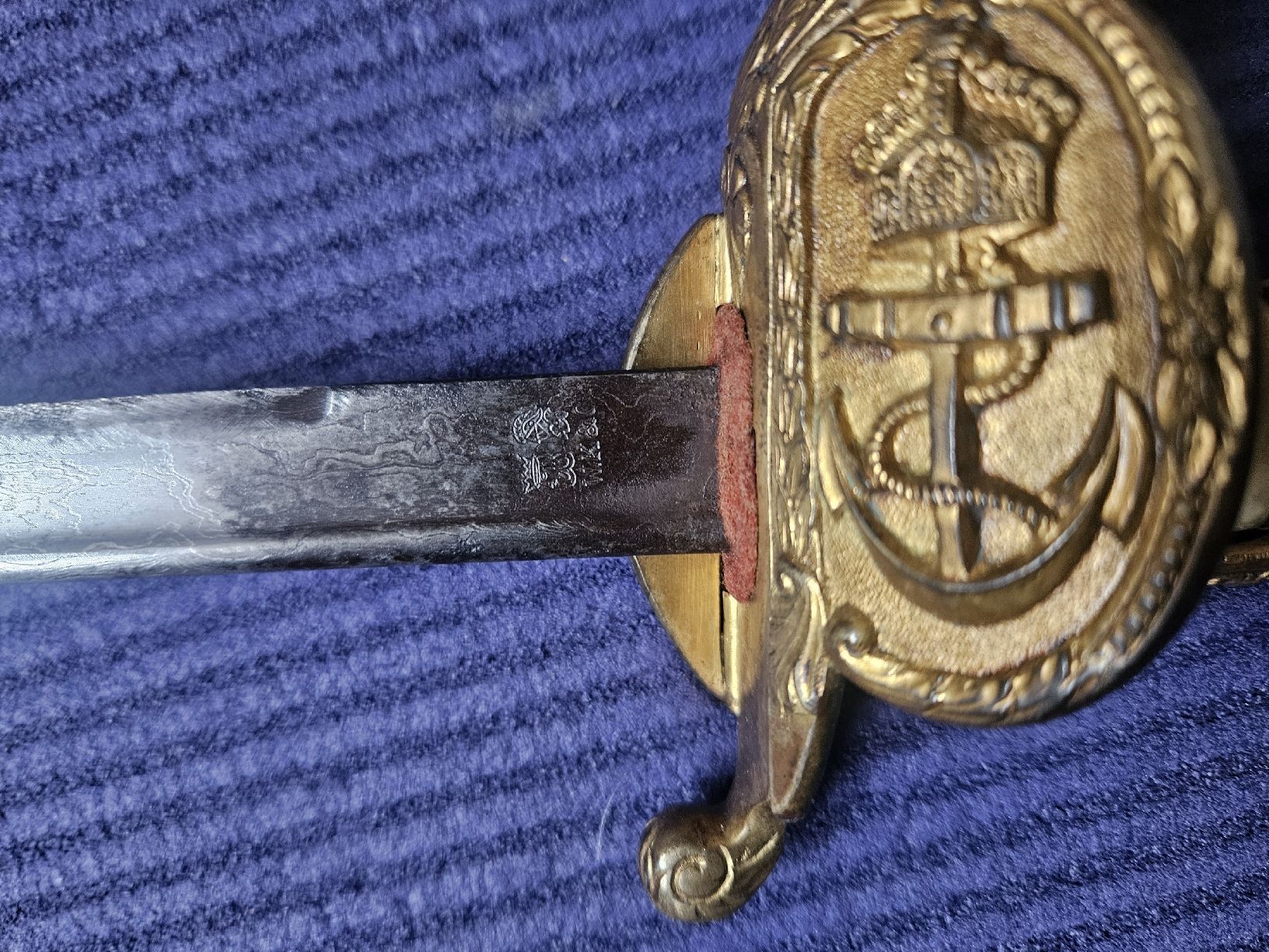 Stichwaffen: säbel metschnahl damast – Defekt aus Schwellbrunn von Omega-alpha 2