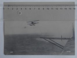 Orig. Fotografie Deutschland Militär 1914/18 Wasser-Flugzeug