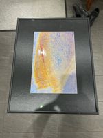 Gerahmtes abstraktes Bild, moderne Kunst für Ihr Zuhause!