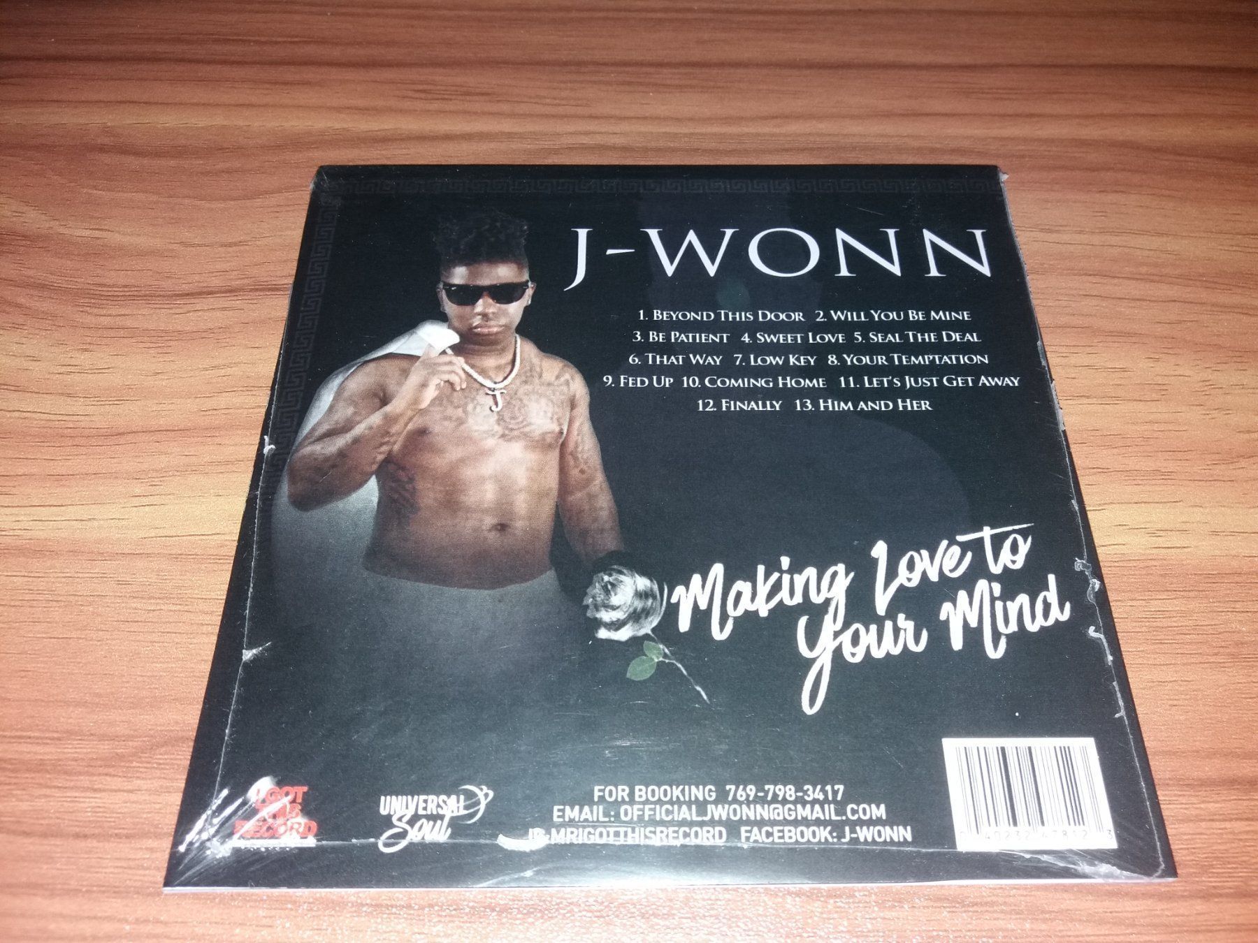 CD: J-Wonn - Making Love To Your Mind, D5 – Nuovo e nell'imballaggio originale da Sessa venduto da discoverymedia 1