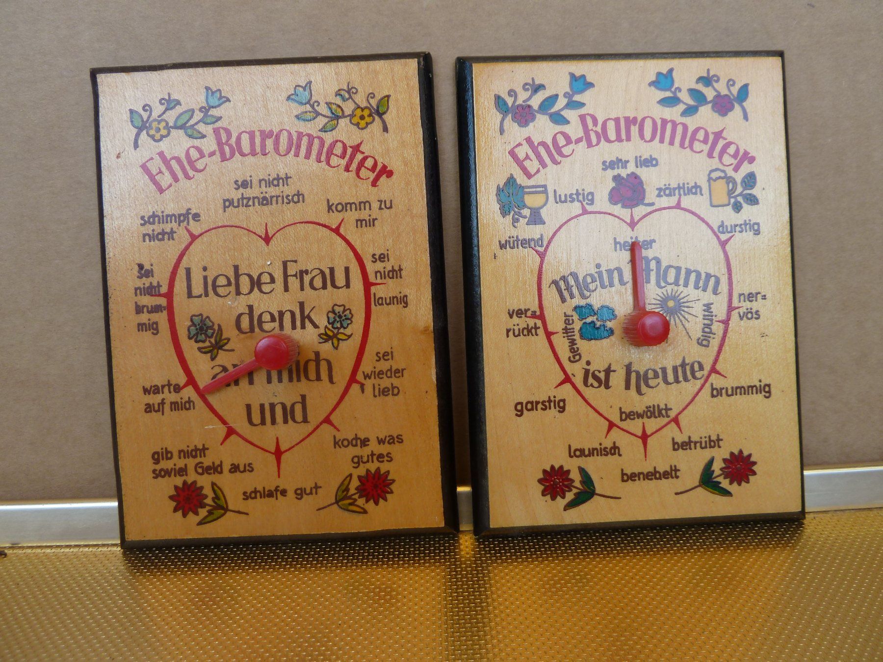 Tutte le decorazioni: Vier Sprüchetafeln – Usato da Weinfelden venduto da Frosch467 3