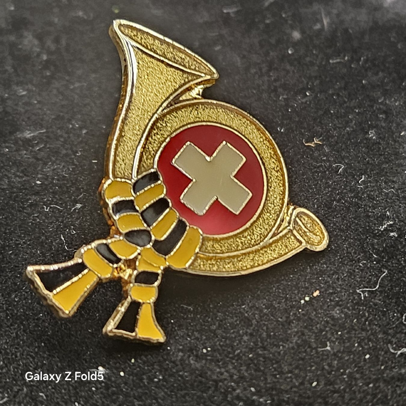 Placchette & Badge: SBB Abzeichen Posthorn mit Schal. – Nuovo (secondo la descrizione) da St. Gallen venduto da urs_j5tp