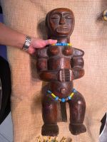 Afrikanische Statue Byeri Fang Gabun Wächter Fetich Reliquar