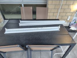 Röhrenlampen Halterungen 120cm inkl. Transformator (3x)