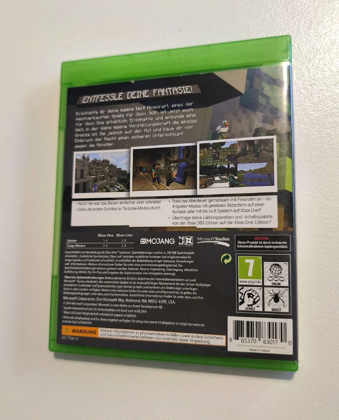 Microsoft Giochi: Minecraft Xbox One Edition  raro – Usato da Sevelen venduto da dun_vs7w 1