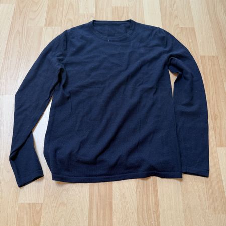 Pullover Merinowolle schwarz Grösse L gebrauchter Zustand