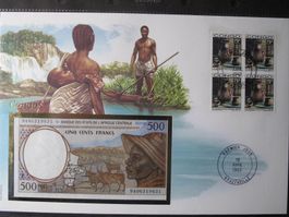 Banknotenbrief Kongo 1993