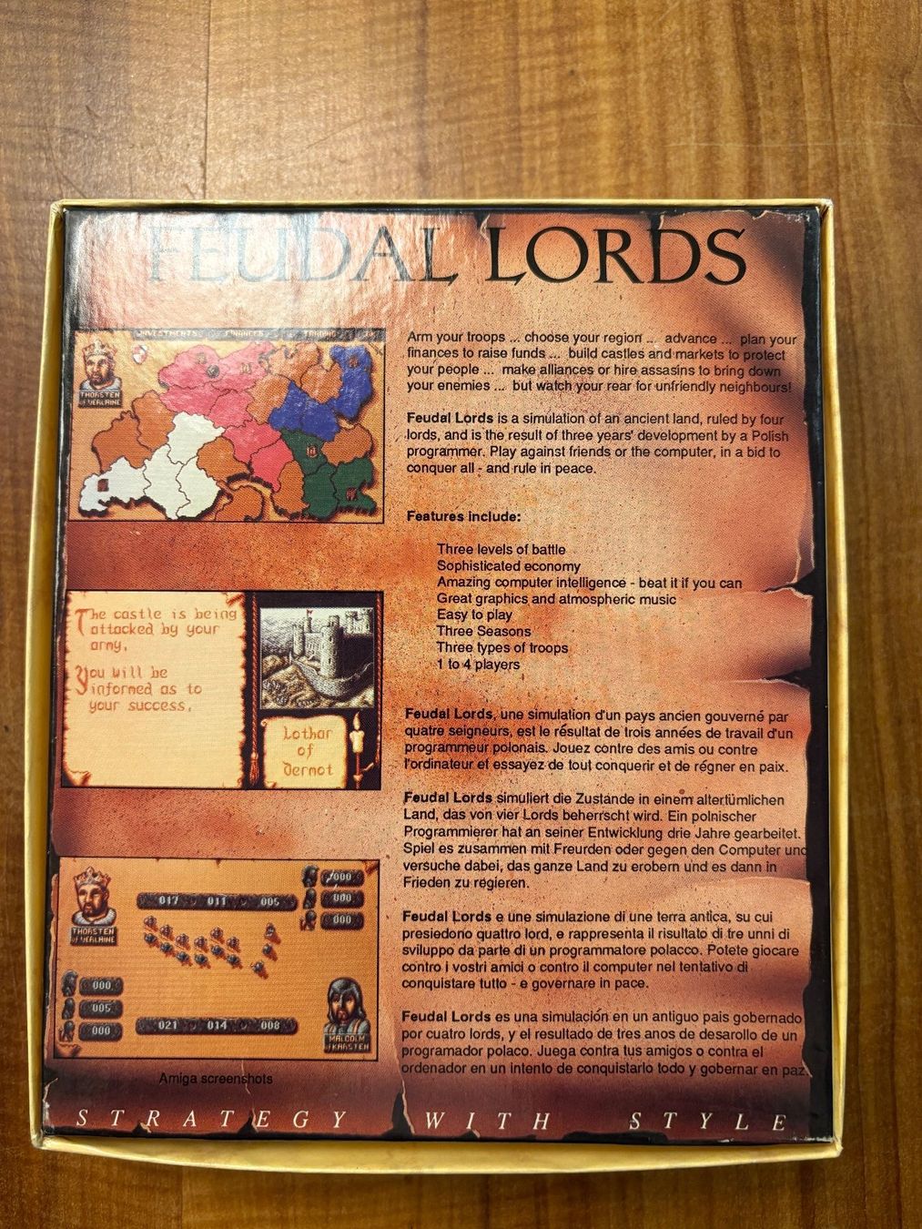 Spiele: Amiga Spiel: Feudal Lords – Gebraucht aus Niederhasli von Manuf0 2