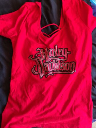 Harley Davidson Shirt, Rot, Grösse M, Top Zustand!