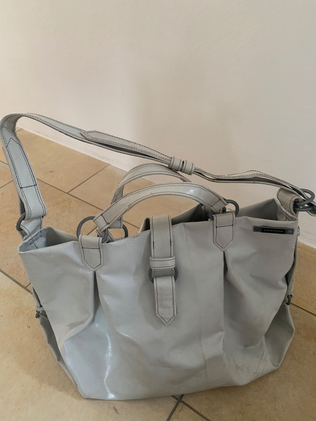 Freitag Borse da donna: Freitag Reference Line Green R103 / weiss – Usato da Seuzach venduto da rennej 7