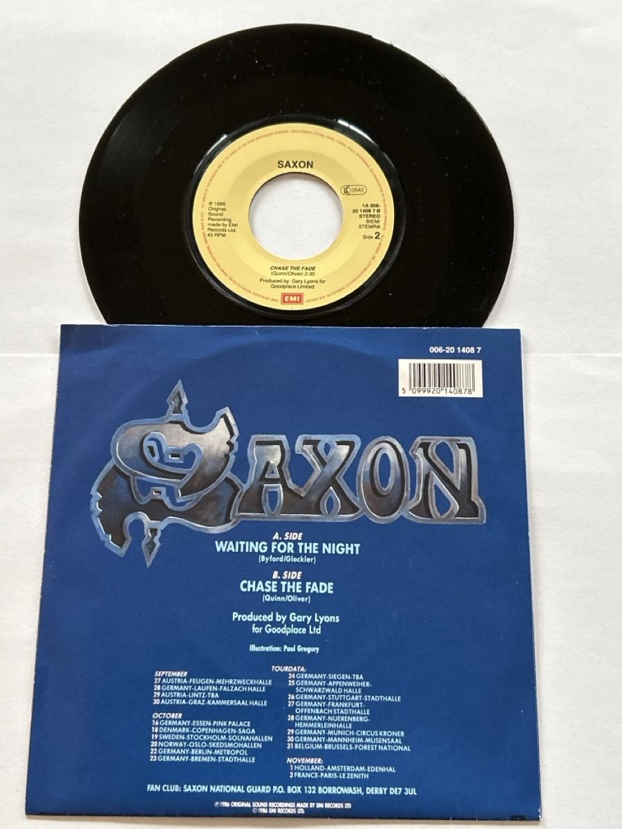 Dischi in vinile: Saxon. 1986. Waiting For The Night – Usato da Faulensee venduto da Mizuno06 1