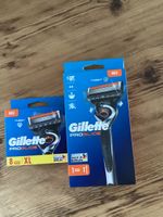 Gillette Pro Glide Rasierer und 8 Ersatzklingen