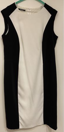 NAVYBOOT Kleid Gr. 44 schwarz/weiss