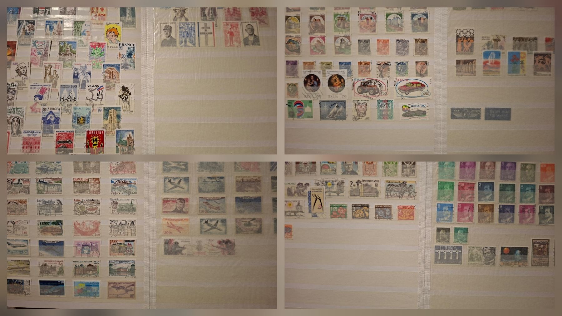 Alle Briefmarken: Briefmarkensammlung div. länder  – Gebraucht aus Balgach von SIMEON27 1