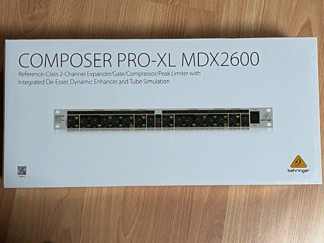 Behringer Strumenti musicali: Behringer MDX2600 V2 Composer PRO-XL – Nuovo e nell'imballaggio originale da Vicques venduto da D2r2 2