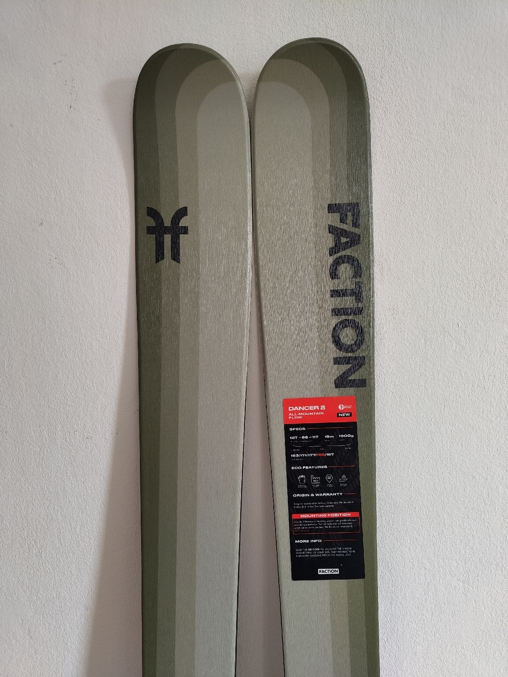 Faction Skis: FACTION SKI Dancer2 – Neu und originalverpackt aus Biasca von val_camo93 1