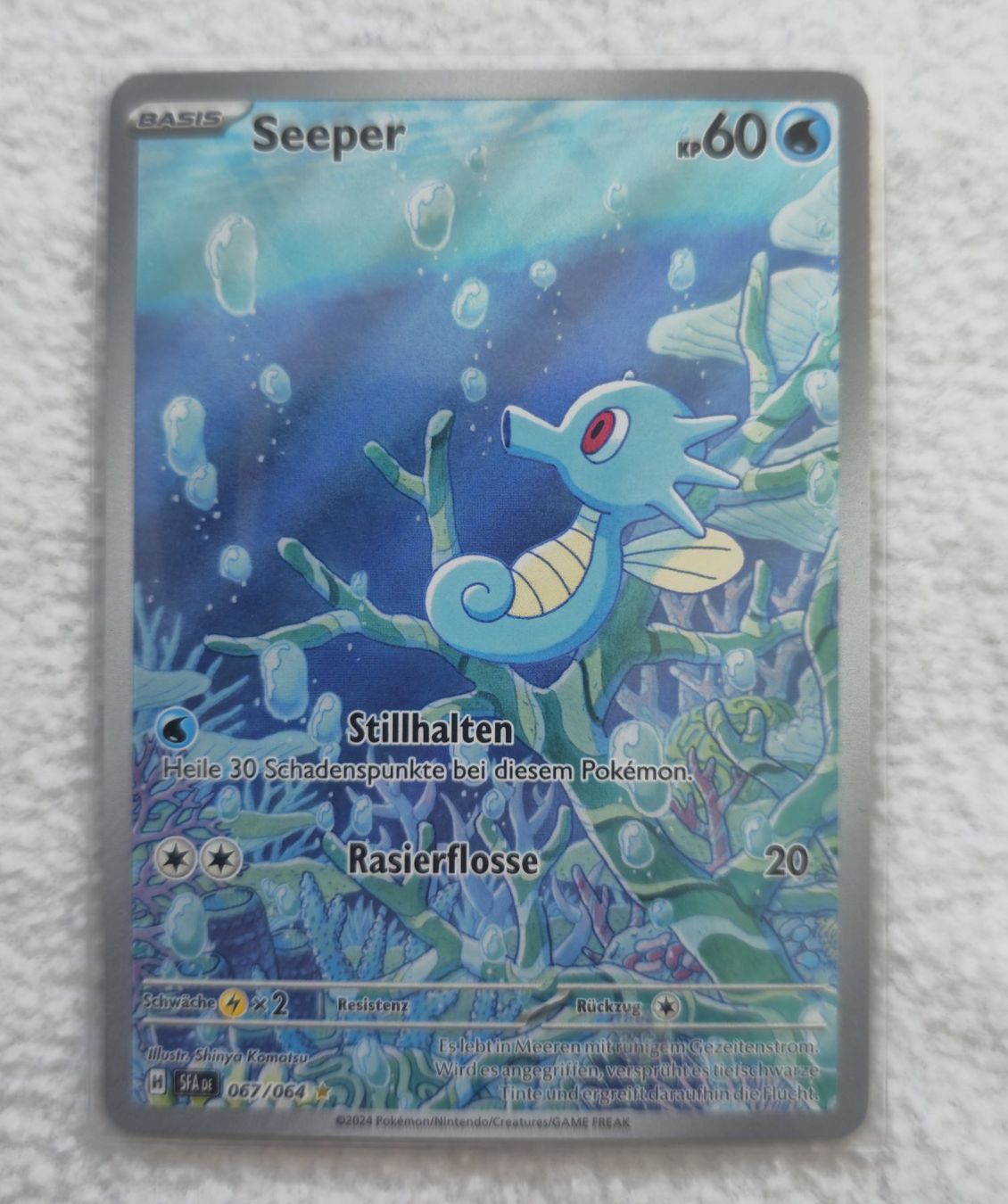 Pokémon Sammelbilder & Trading cards: Seeper - 067/064 DE – Neu (gemäss Beschreibung) aus Zürich von Enver90