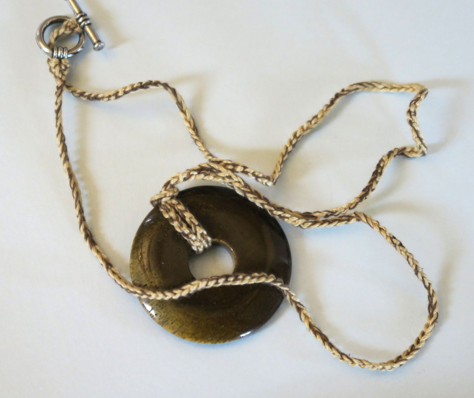 Catenine: Kette Tigerauge Donut – Nuovo (secondo la descrizione) da Brittnau venduto da marlenestone 4