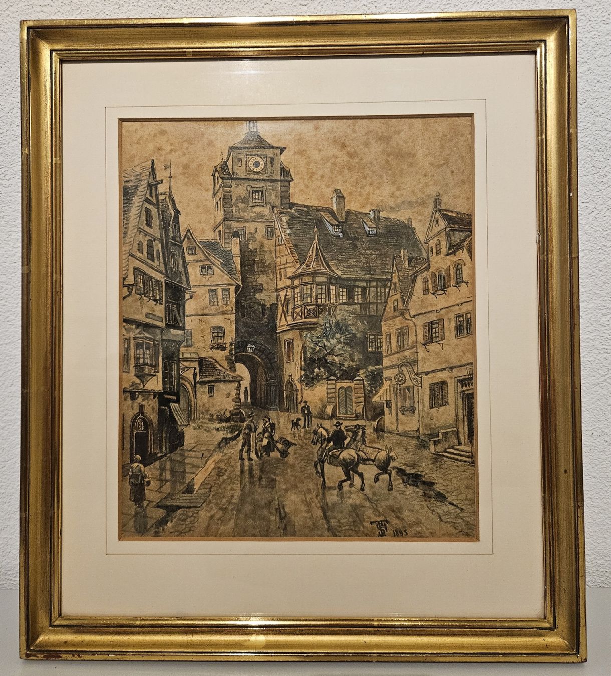 Dipinti: Aquarelle Antik – Usato da Hauptwil venduto da Schwertfisch24